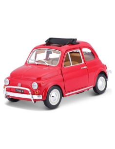 Bburago 1:24 Fiat 500L 1968 Modelo a Escala Detallado