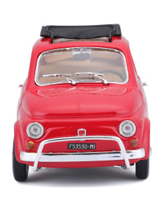 Bburago 1:24 Fiat 500L 1968 Modelo a Escala Detallado 2