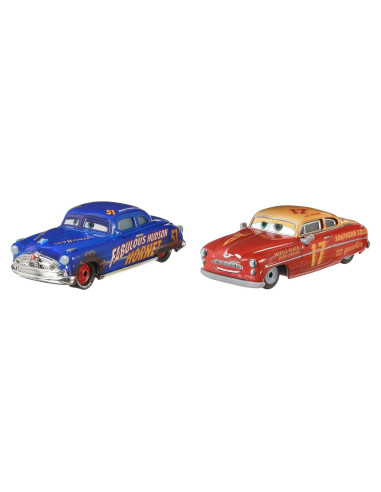 2-Pack Cars 3 Disney Pixar Hudson Hornet y Heyday Leroy