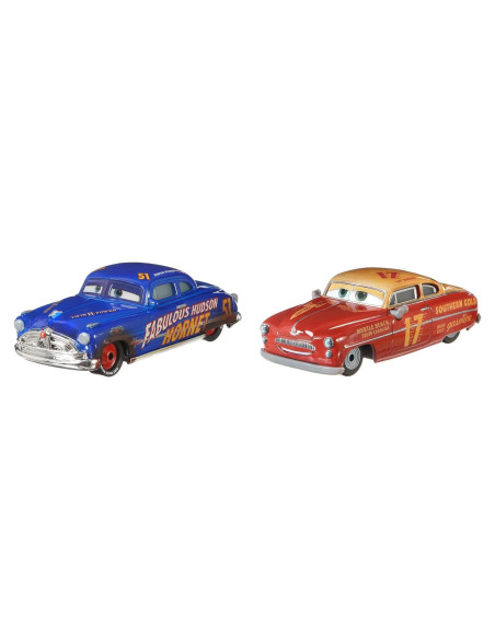 2-Pack Cars 3 Disney Pixar Hudson Hornet y Heyday Leroy