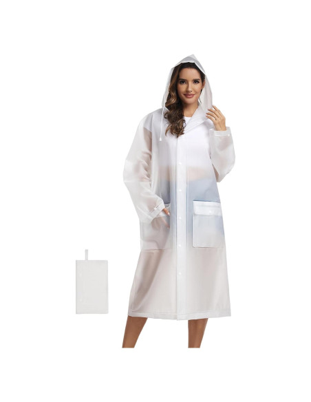 Poncho de Lluvia Reutilizable MOCOTONO EVA Engrosado Adulto