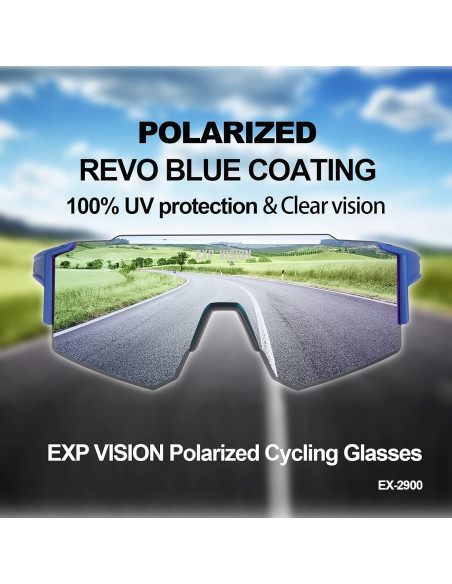 Gafas de Ciclismo Polarizadas TOP VISION EX9200 UV400