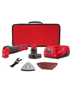 Kit Herramienta Oscilante Inalámbrica Milwaukee M12 12V 4.0 Ah