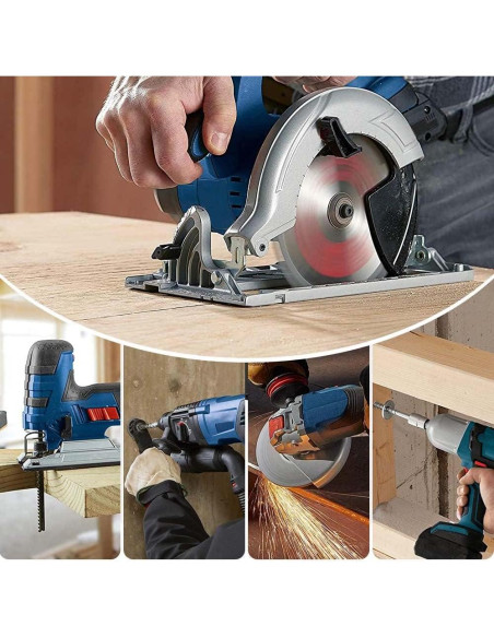 2 Baterías de Litio 18V 6000mAh Reemplazo Bosch BAT609