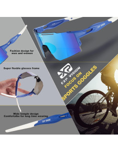 Gafas de Ciclismo Polarizadas TOP VISION EX9200 UV400 2