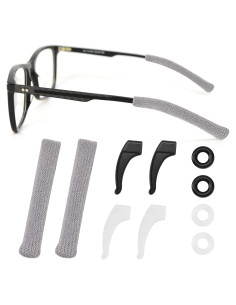 Agarres de Oído MUIIGOOD para Gafas Algodón Suave 5 Pares