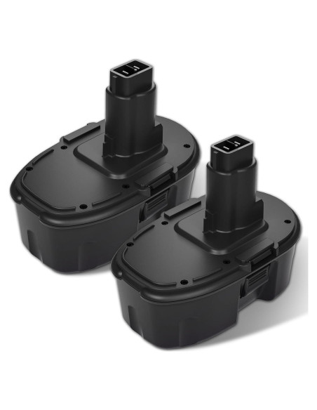 2 Baterías 3600mAh NiMH Dewalt 18V DC9096 DC9098 DC9099