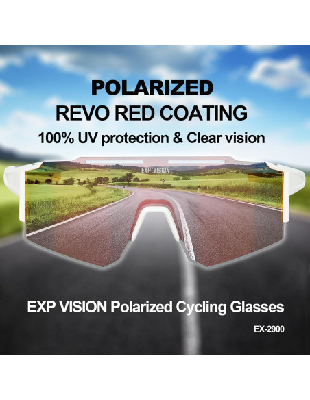 Gafas de Ciclismo Polarizadas TOP VISION EX9200 UV400