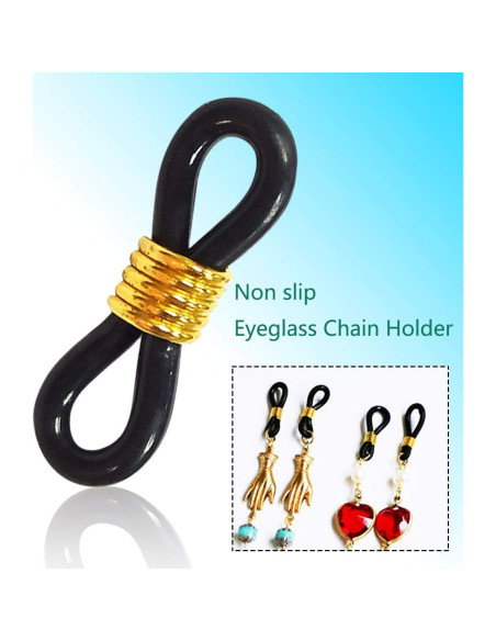 Conectores de Goma Ajustables TTSAM 40 Piezas para Gafas