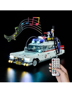 Kyglaring Kit de Luz LED para Lego Ghostbusters ECTO-1 10274 2