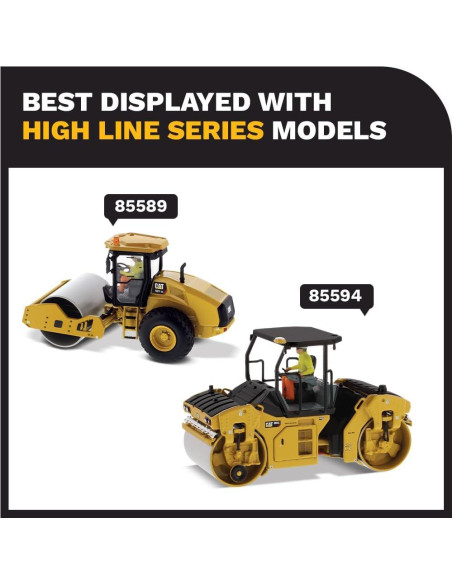 Compactador Vibratorio Caterpillar CB-13 Diecast Masters 1:50