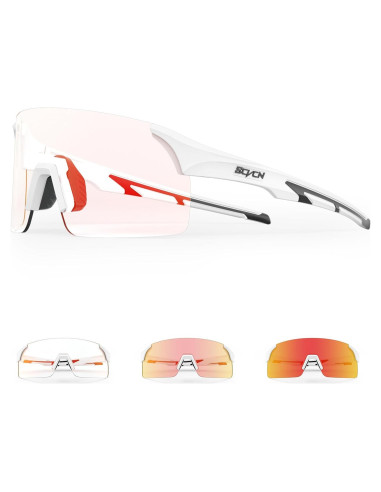 Gafas de Ciclismo Fotocromáticas SCVCN UV400 Ajustables