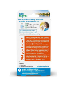 Kit de Prueba de Arsénico en Agua Safe Home - Resultados Rápidos 2