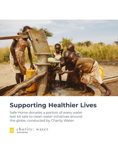 Kit de Prueba de Arsénico en Agua Safe Home - Resultados Rápidos