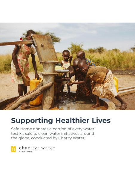 Kit de Prueba de Arsénico en Agua Safe Home - Resultados Rápidos