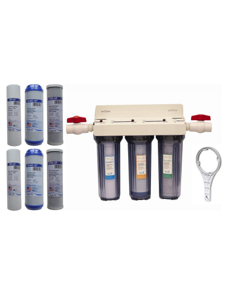 Sistema de Filtración de Agua 3 Etapas Revolución WHF-34F5