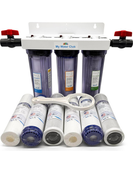 Sistema de Filtración de Agua 3 Etapas Revolución WHF-34F5