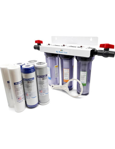 Sistema de Filtración de Agua 3 Etapas Revolución WHF-34F5