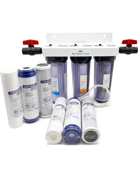 Sistema de Filtración de Agua 3 Etapas Revolución WHF-34F5