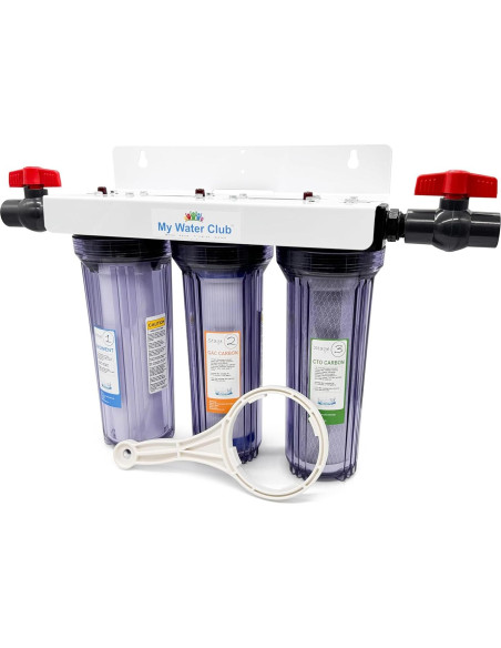 Sistema de Filtración de Agua 3 Etapas Revolución WHF-34F5