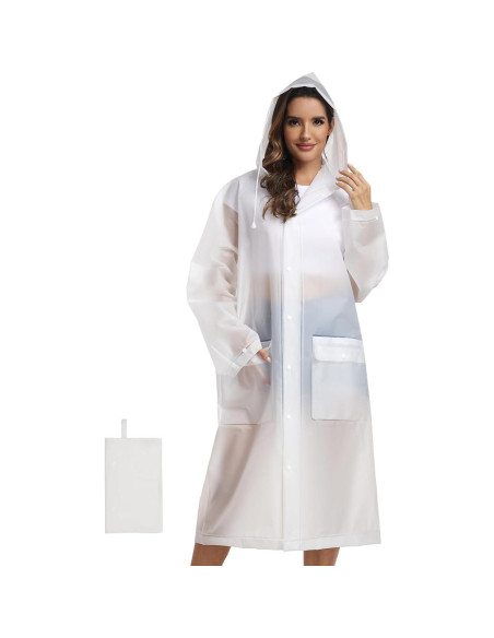 Poncho de Lluvia Reutilizable MOCOTONO EVA Engrosado Adulto