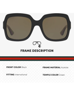 Gafas de Sol Gucci GG 0036SN Rectangulares para Mujer 2