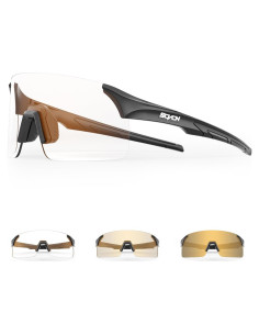 Gafas de Ciclismo SCVCN Fotocromáticas UV400 Sin Marco