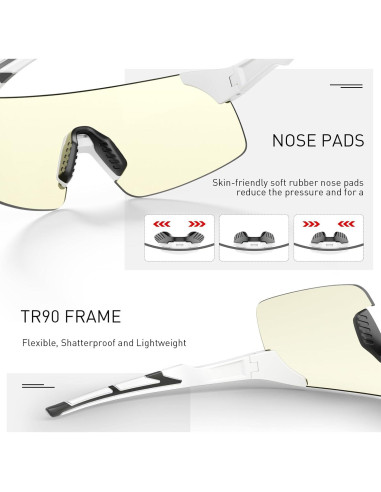 Gafas de Ciclismo Fotocromáticas SCVCN S142 UV400
