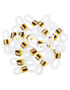 Conectores de Goma Ajustables TTSAM 40 Piezas para Gafas