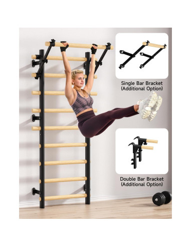 Escalera Sueca Cofiyard para Gimnasio en Casa - Montaje Pared