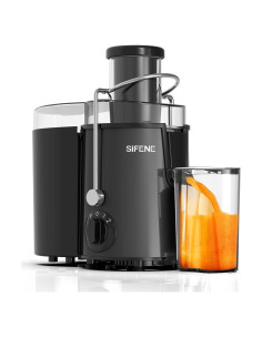 Exprimidor Centrífugo SIFENE 800W Gran Boca 7.62cm Gris