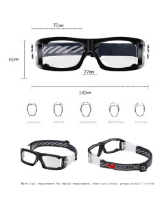 Gafas deportivas SooGree 8012 antiempañante para baloncesto 2