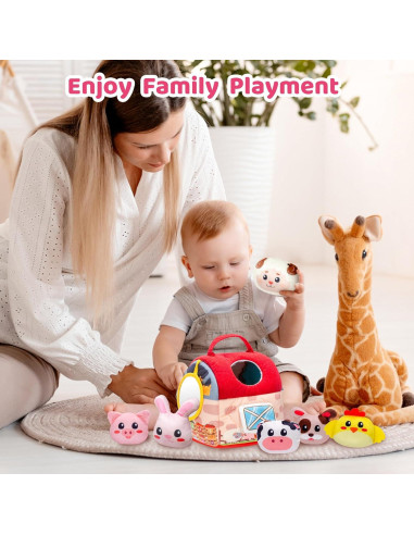 Juguetes Sensoriales para Bebés PADONISE 6-36 Meses