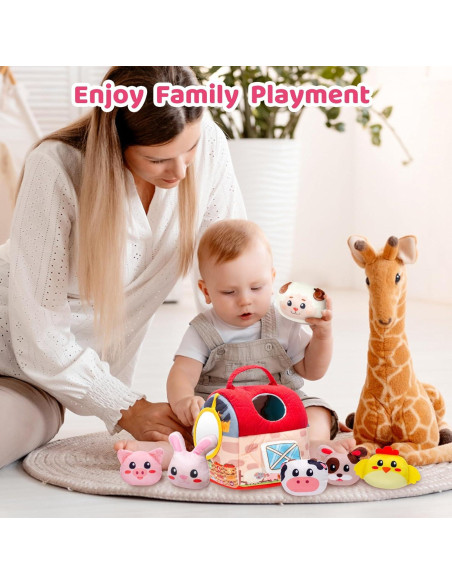 Juguetes Sensoriales para Bebés PADONISE 6-36 Meses