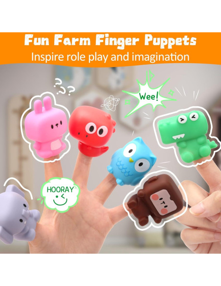 Juguete Educativo Tren de Granja Montessori 9 Animales 1 Granjero