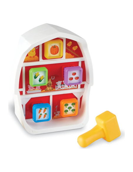 Banco de Golpes de Granja Learning Resources - Juguete Educativo 0.55 kg