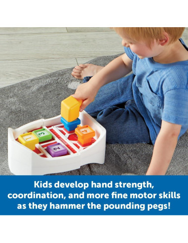 Banco de Golpes de Granja Learning Resources - Juguete Educativo 0.55 kg