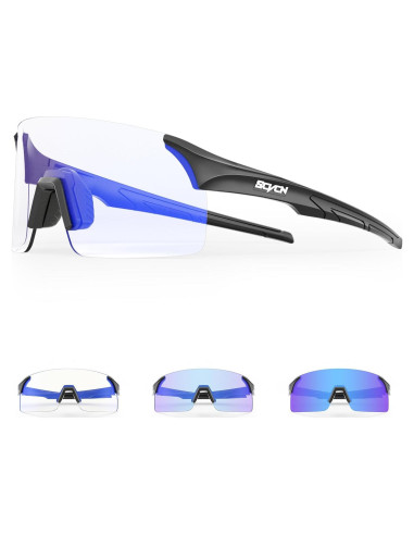 Gafas de Ciclismo Fotocromáticas SCVCN UV400 Ajustables