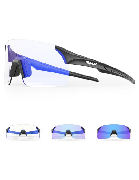Gafas de Ciclismo Fotocromáticas SCVCN UV400 Ajustables
