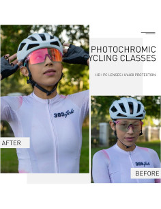 Gafas de Ciclismo Fotocromáticas SCVCN UV400 Ajustables 2