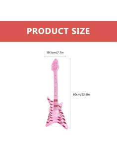 Guitarra Inflable Alipis Rock Star 60 cm para Fiesta 2