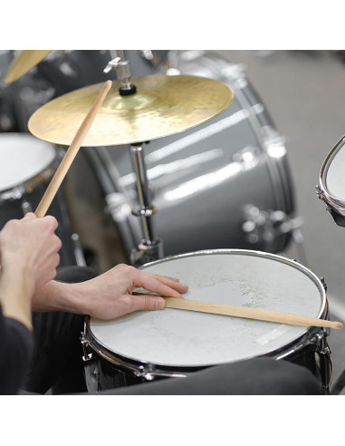 Palillos de Batería 5A Suwimut - 12 Pares de Madera de Arce