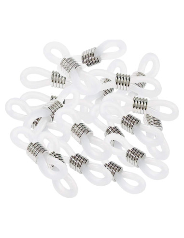 Conectores de Goma Ajustables TTSAM 40 Piezas para Gafas