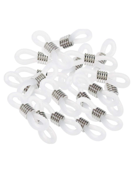 Conectores de Goma Ajustables TTSAM 40 Piezas para Gafas