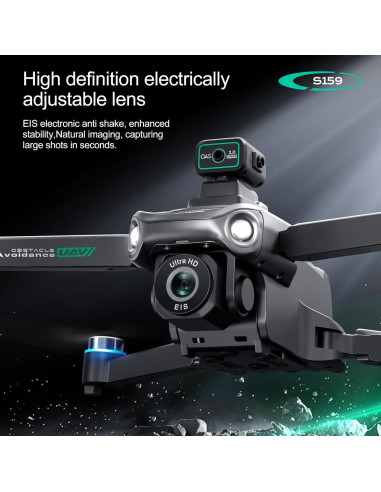 Dron ikaufen S159 con Pantalla 5.9" GPS y 2 Baterías