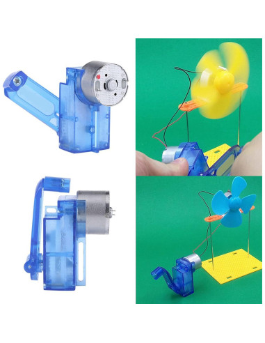 Generador de Manivela Dpofirs 3-6V Portátil con LED