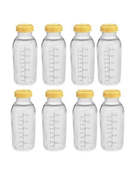 Botellas de Almacenamiento de Leche Materna Medela 8oz - 8 Piezas