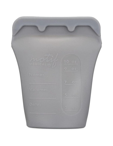 Bolsas de Almacenamiento de Leche Materna Motif Medical 295 ml - Reutilizables y Ecológicas