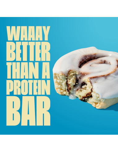 Barras de Proteína Rollito de Canela Legendary Foods 10 Unidades