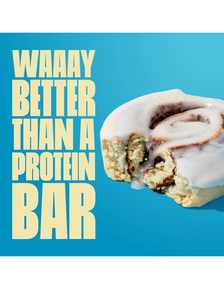 Barras de Proteína Rollito de Canela Legendary Foods 10 Unidades